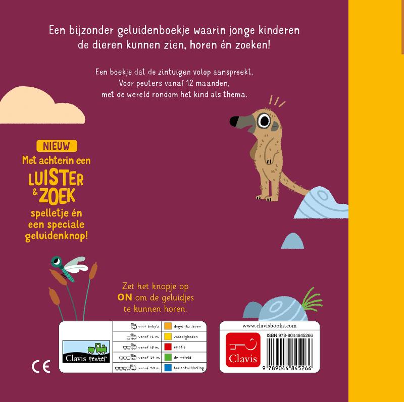 Achterkant van Gekke dieren