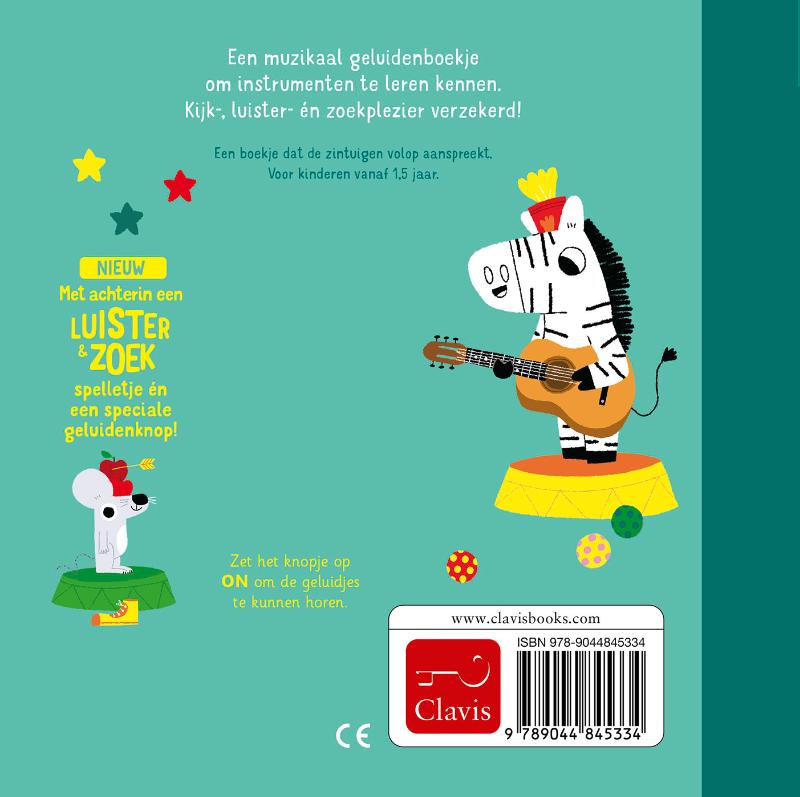Achterkant van Muziek