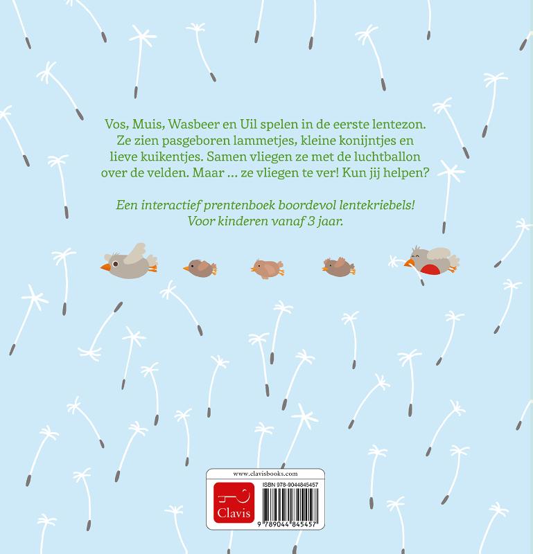 Achterkant van Lentepret