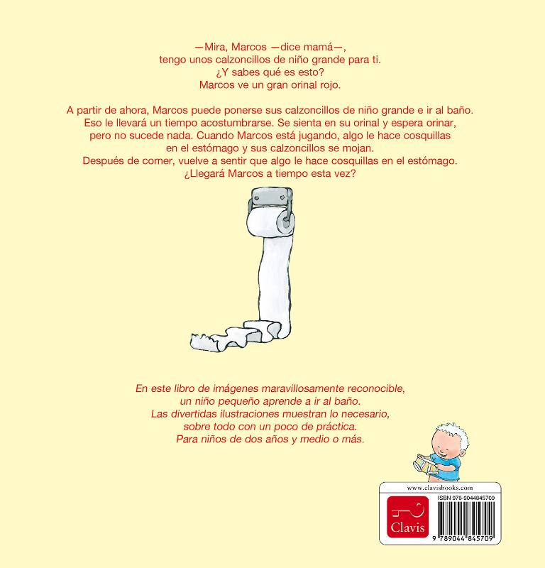 Achterkant van Kas op het potje (POD Spaanse editie)