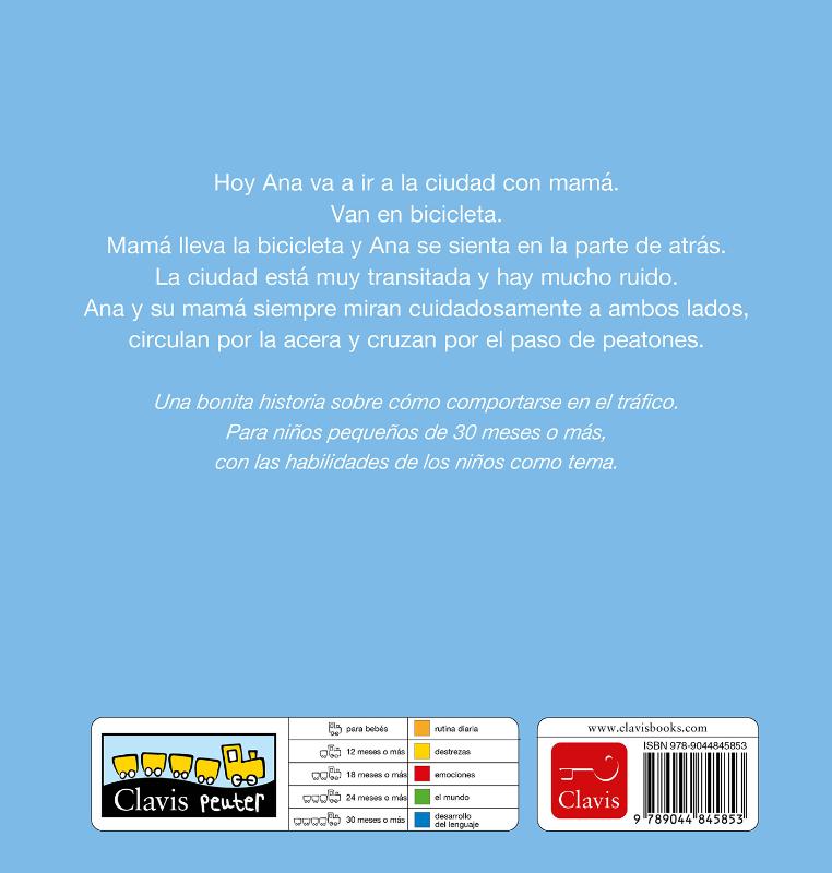 Achterkant van Anna in het verkeer (POD Spaanse editie)
