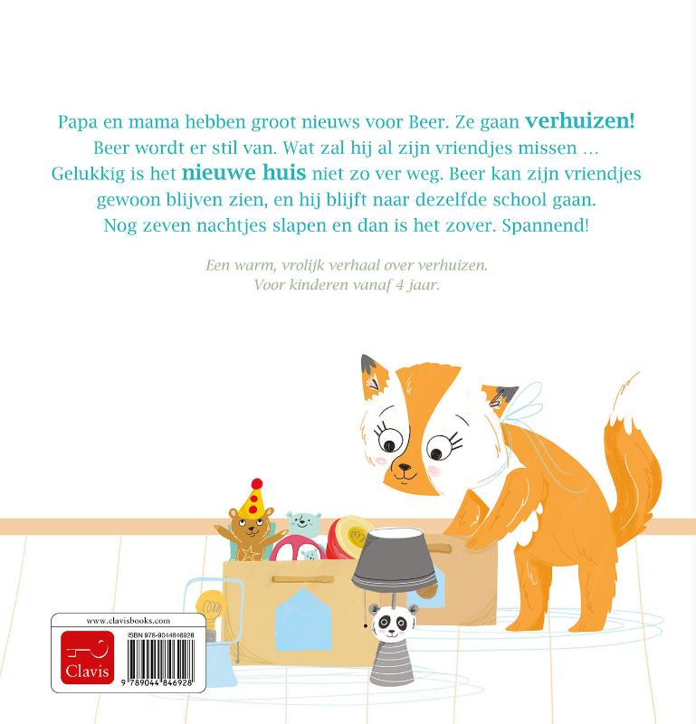 Achterkant van Beer gaat verhuizen