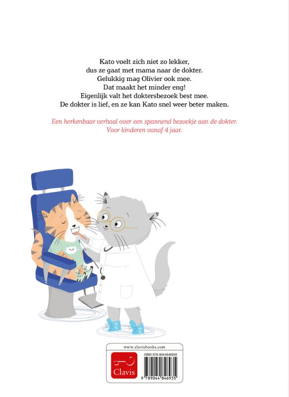 Achterkant van Kato gaat naar de dokter