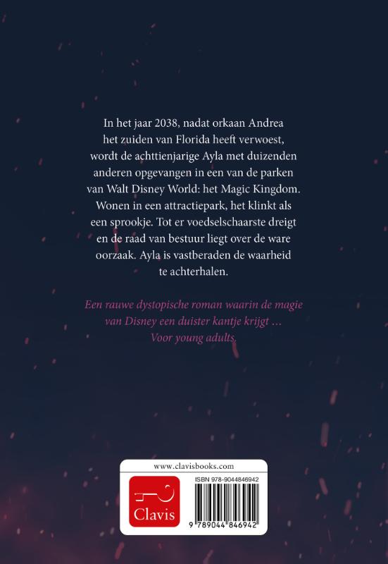 Achterkant van Tussen twee vuren