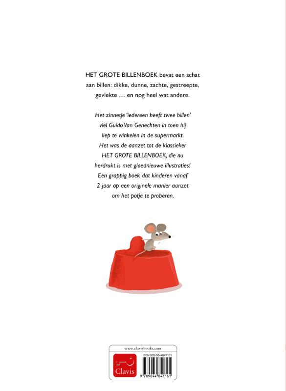 Achterkant van Het grote billenboek