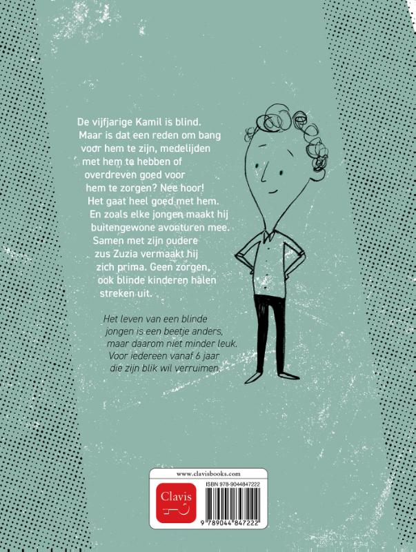 Achterkant van Kijken met mijn vingers