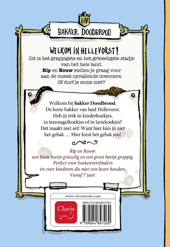 Achterkant van Bakker Doodbrood