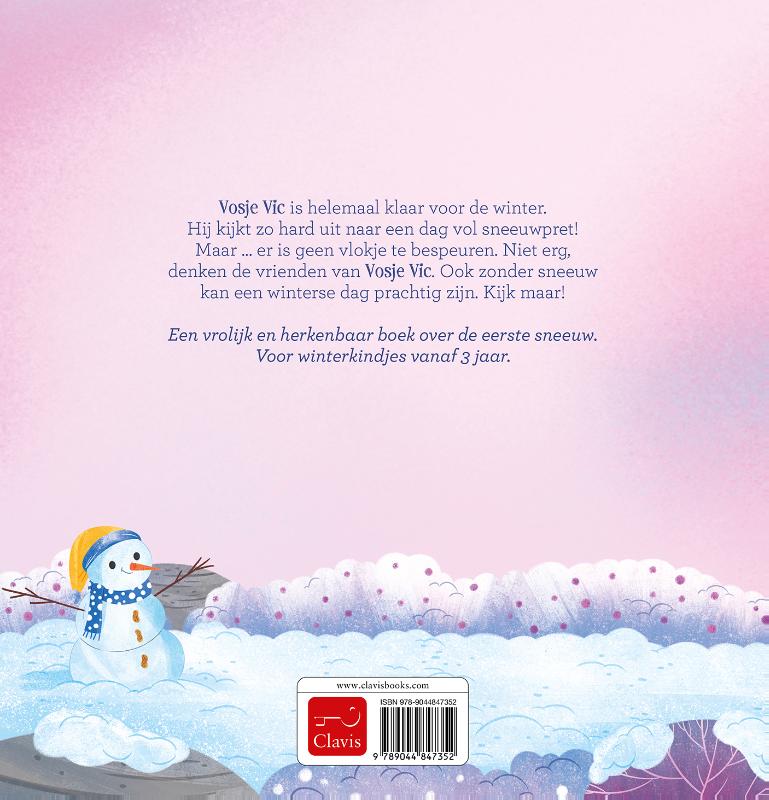 Achterkant van Klaar voor de winter