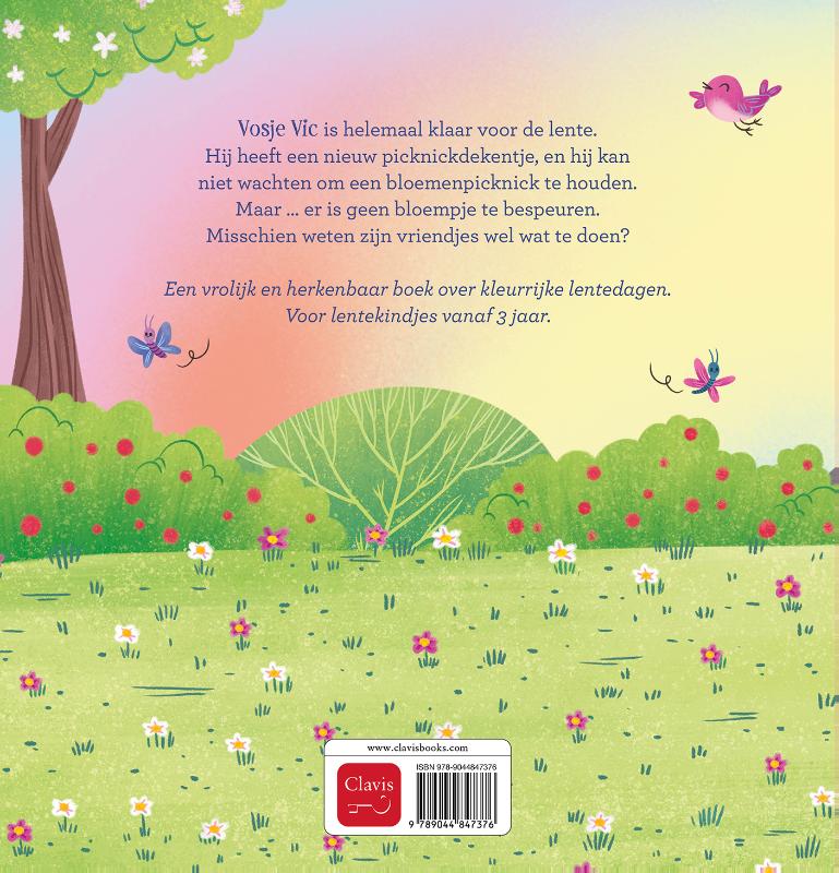 Achterkant van Klaar voor de lente!