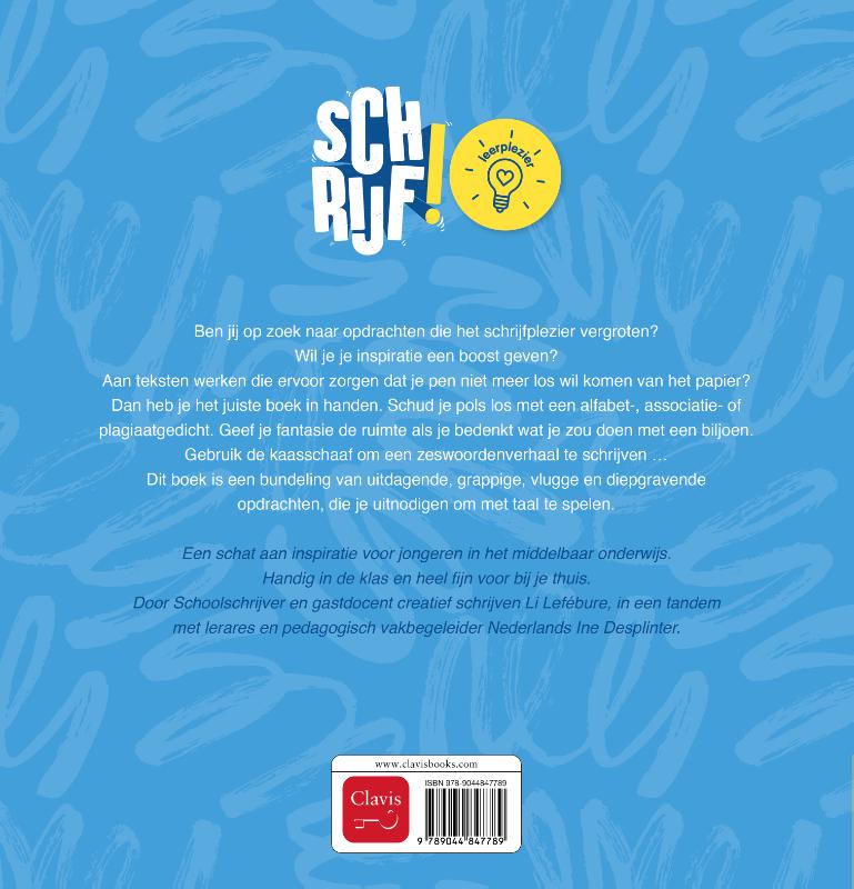 Achterkant van Schrijf!