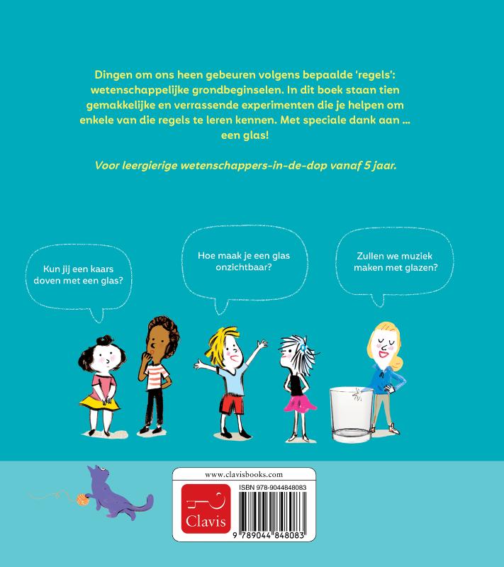 Achterkant van De wetenschap van een glas