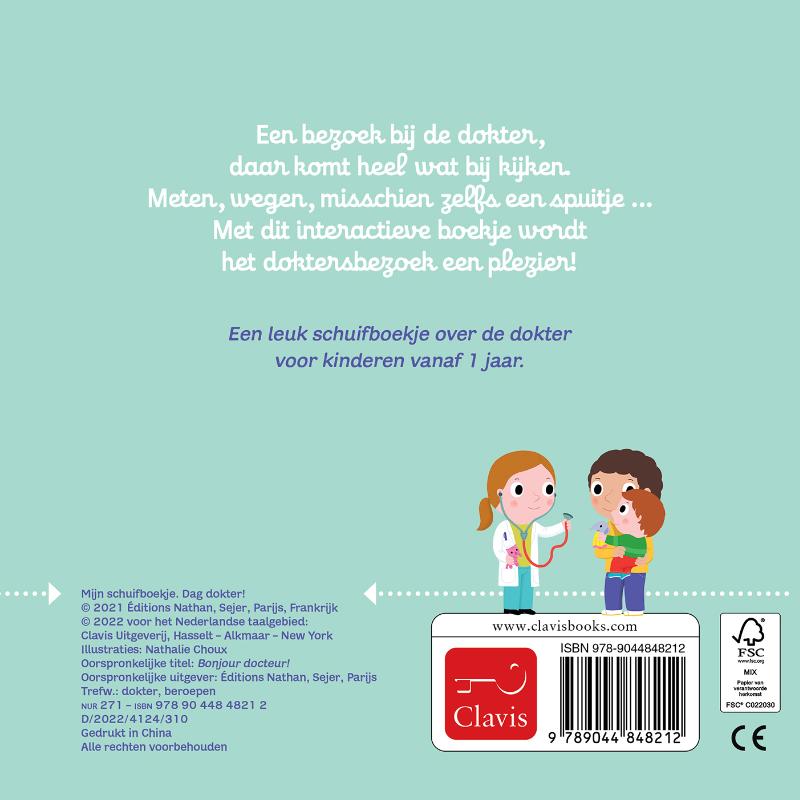 Achterkant van Dag dokter!