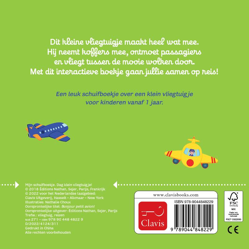 Achterkant van Dag klein vliegtuigje!