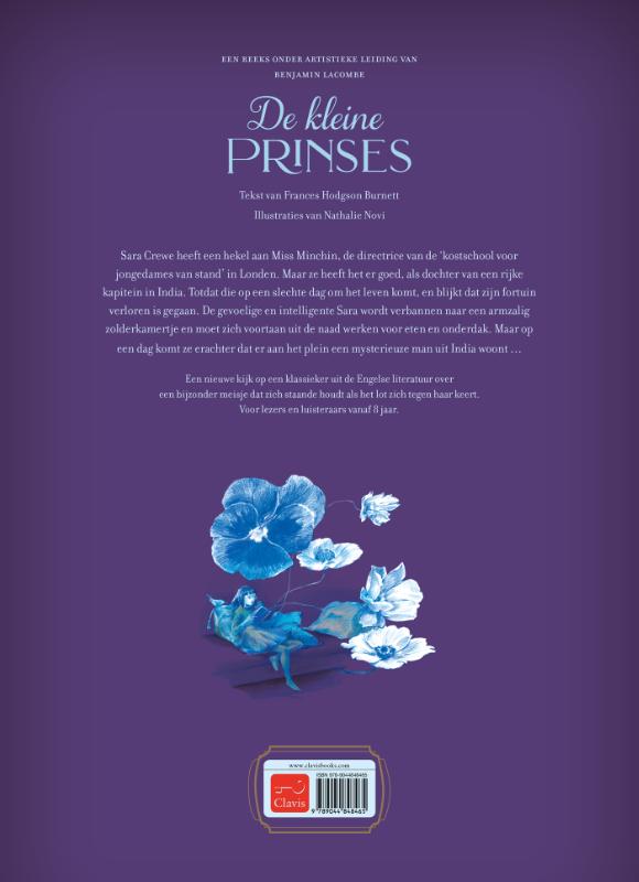 Achterkant van De kleine prinses