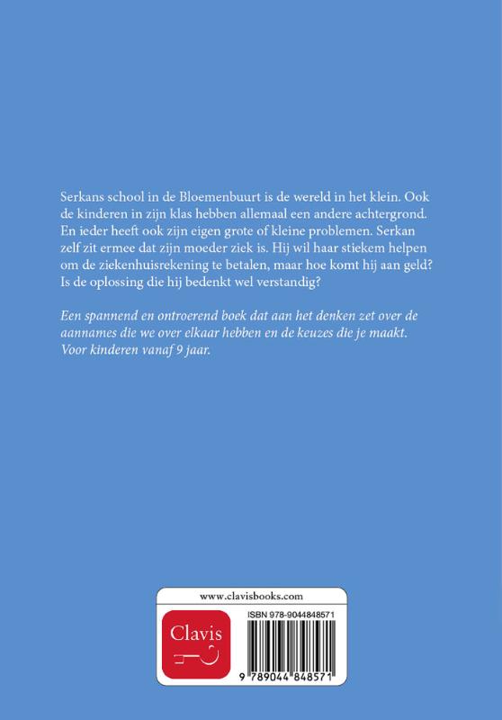 Achterkant van Operatie Bloemenbuurt