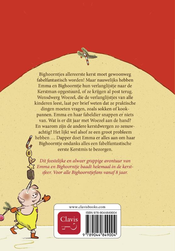 Achterkant van Geen kerst zonder puddingschoenen