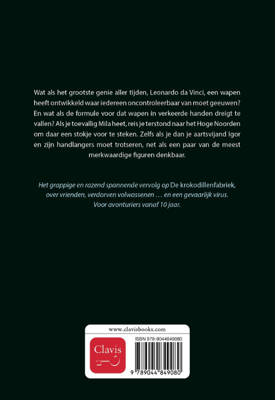 Achterkant van Het geeuwvirus
