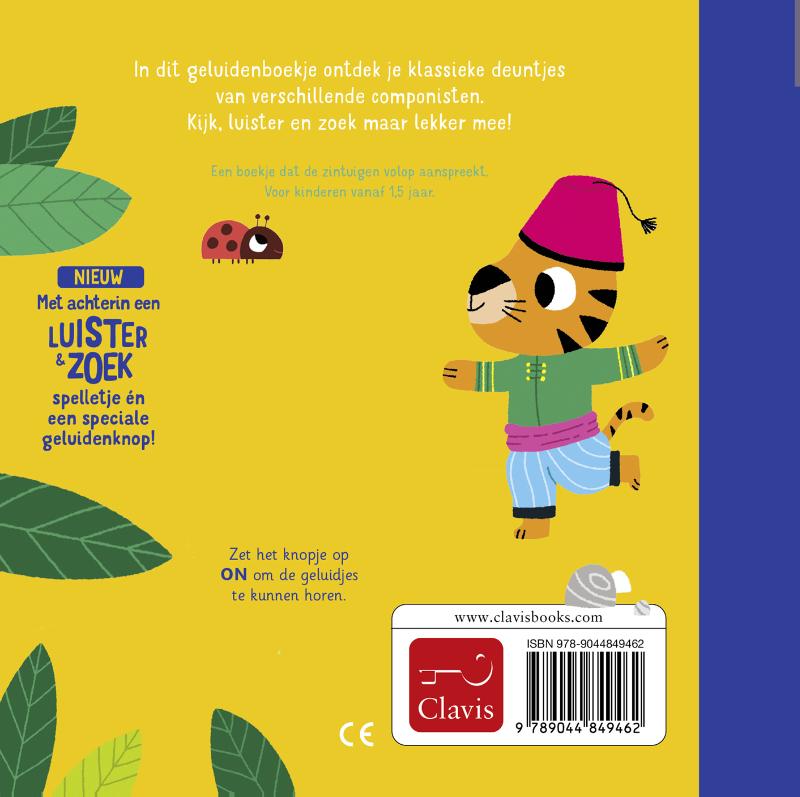 Achterkant van Klassieke deuntjes