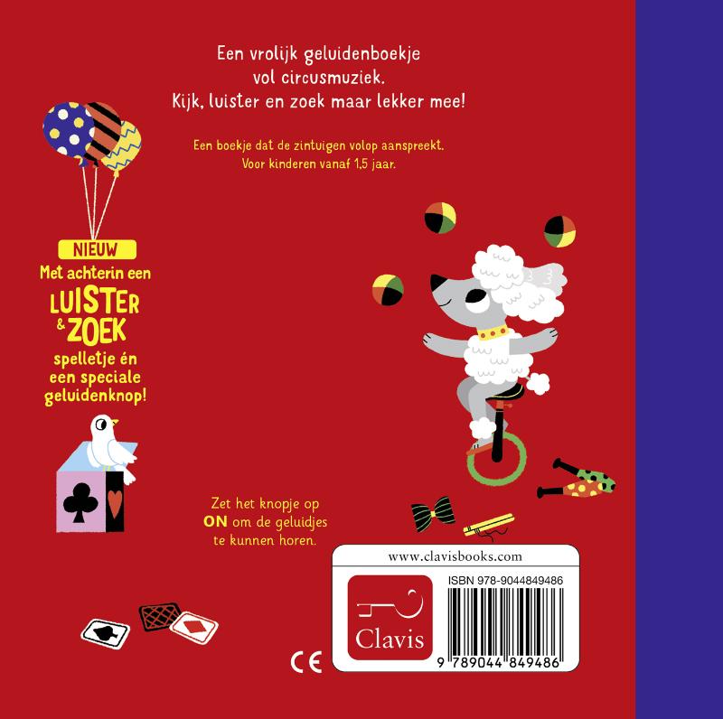 Achterkant van Circusmuziek