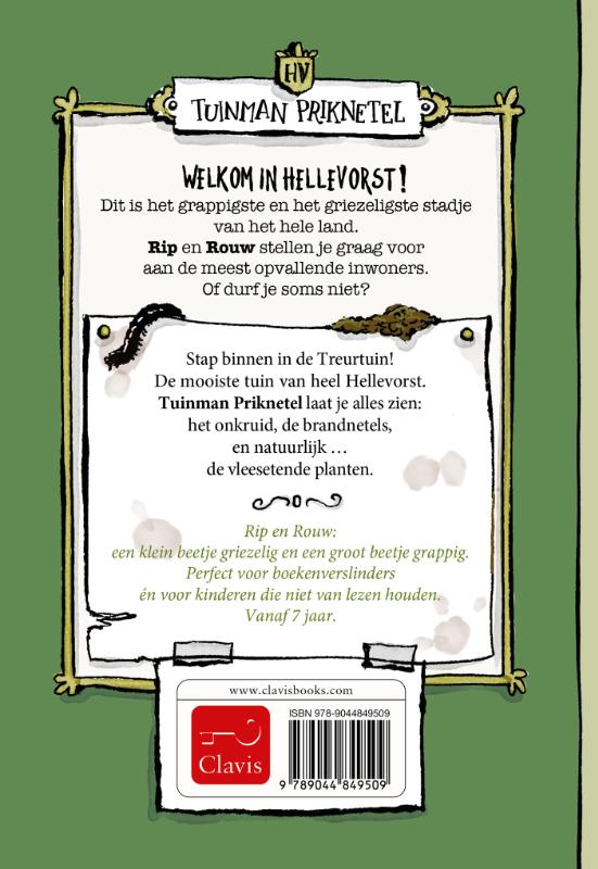 Achterkant van Tuinman Priknetel