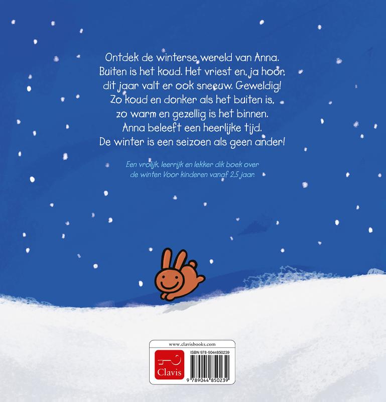 Achterkant van Anna's grote winterboek