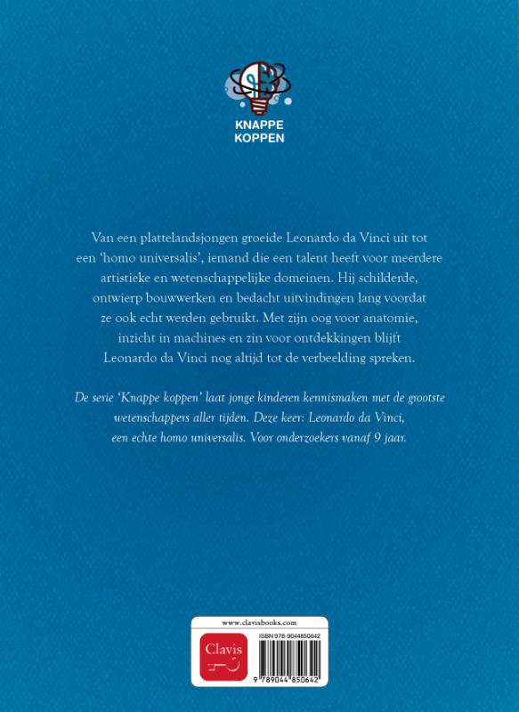 Achterkant van Leonardo da Vinci