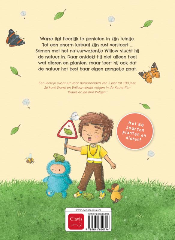 Achterkant van Willow en Warre laten alles lekker wild