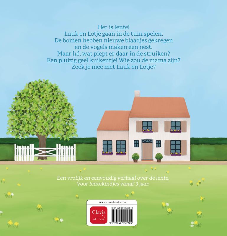 Achterkant van Het is lente!