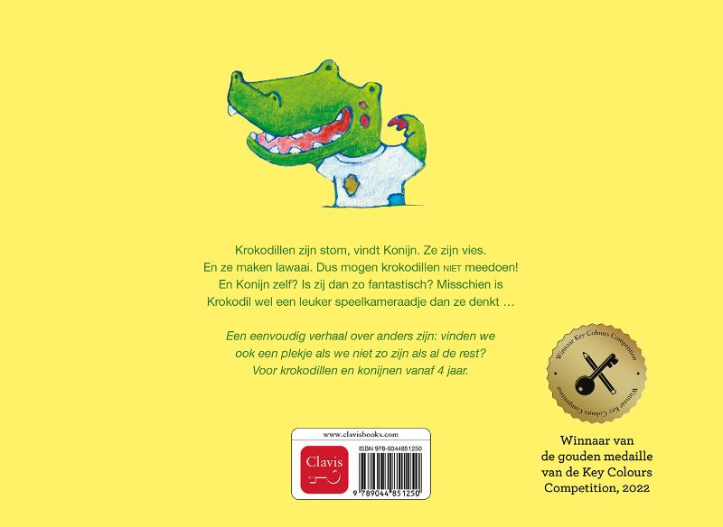 Achterkant van Krokodil mag niet meedoen!