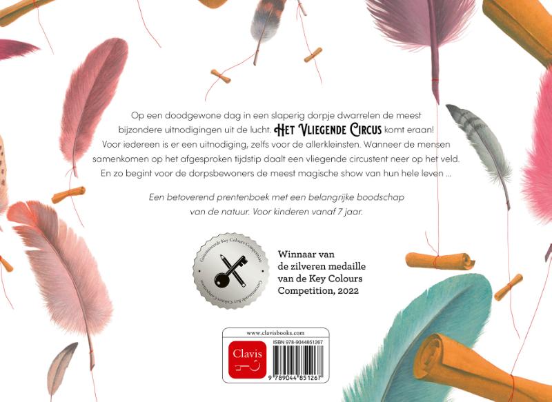 Achterkant van Het vliegende circus
