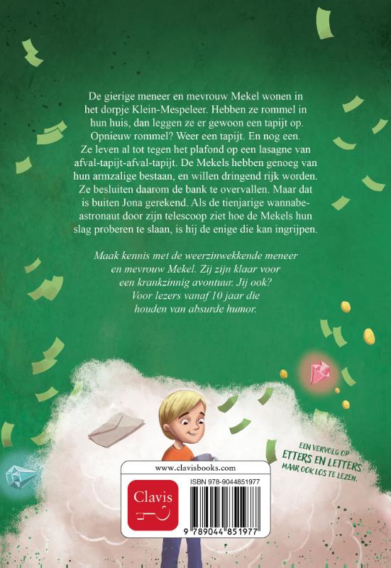 Achterkant van De kraak van één biljoen