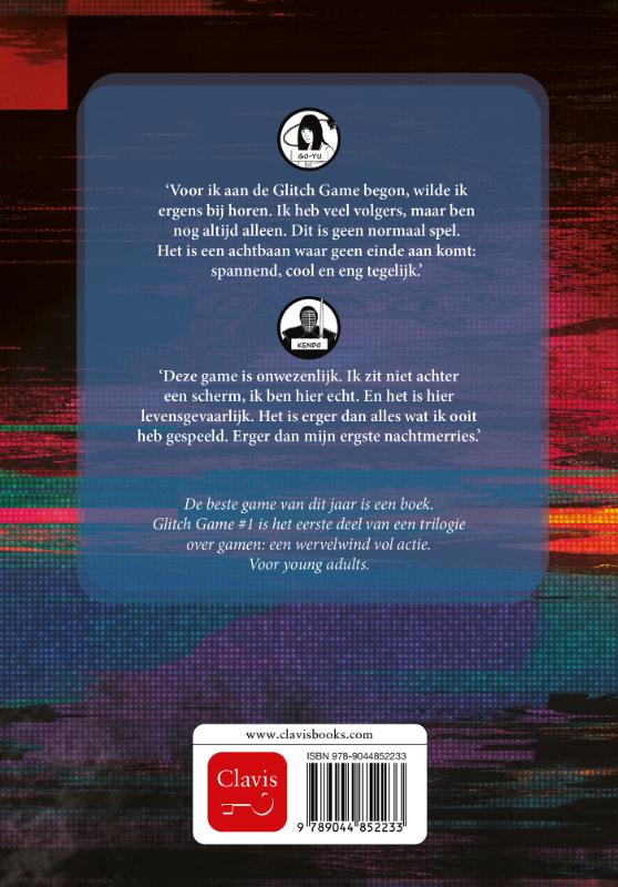 Achterkant van Glitch Game