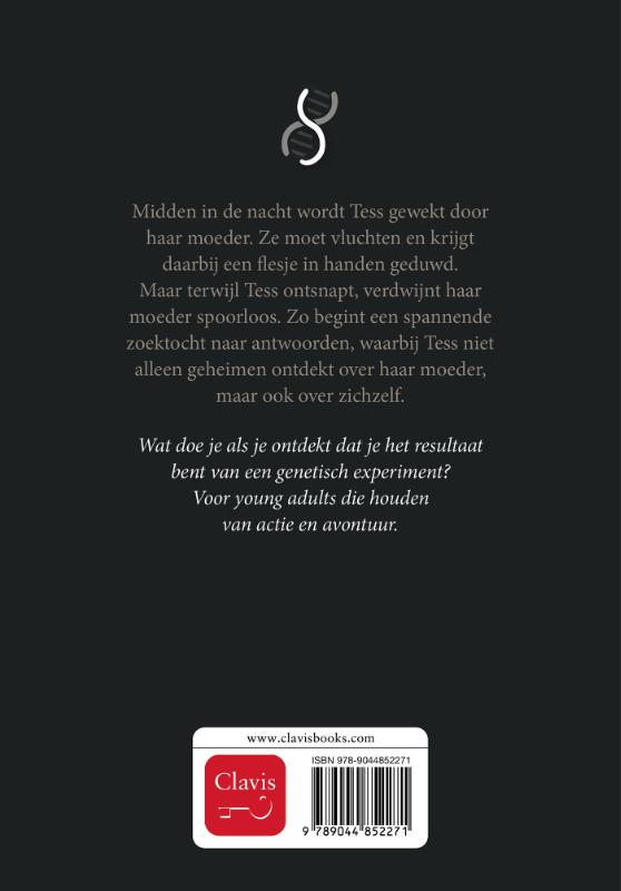 Achterkant van Het Genesisproject