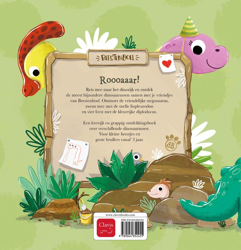 Achterkant van Dinosaurus!