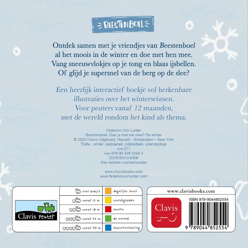 Achterkant van De winter