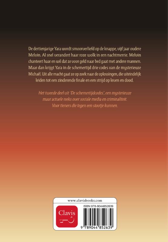 Achterkant van Zwarte vlinder