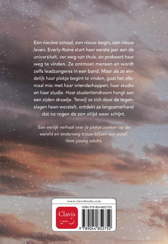 Achterkant van Voor altijd regen