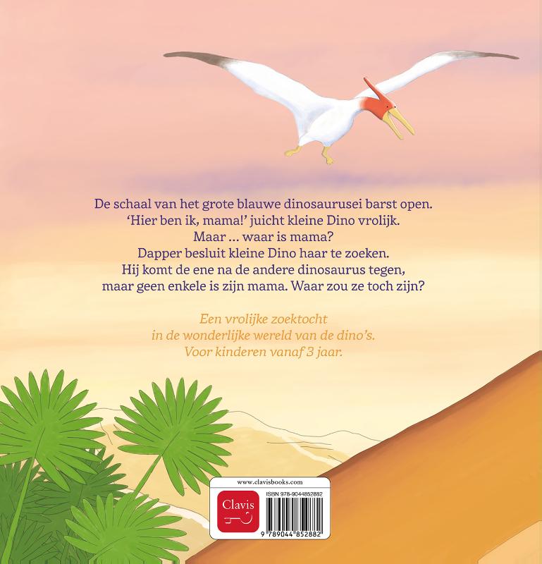 Achterkant van Kleine Dino