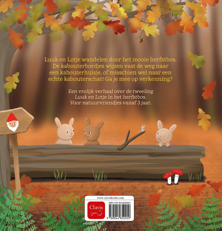 Achterkant van Het herfstbos!