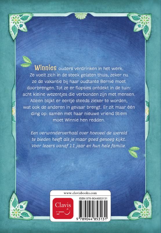 Achterkant van Winnie en de flopsies