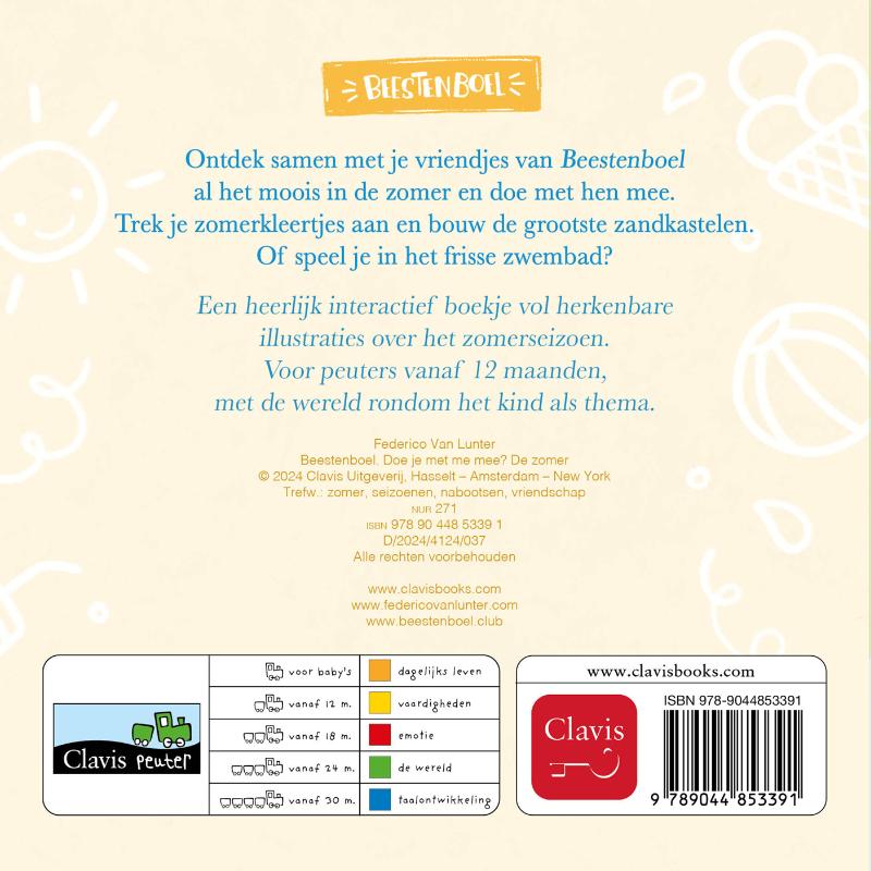 Achterkant van Doe je met me mee? De zomer