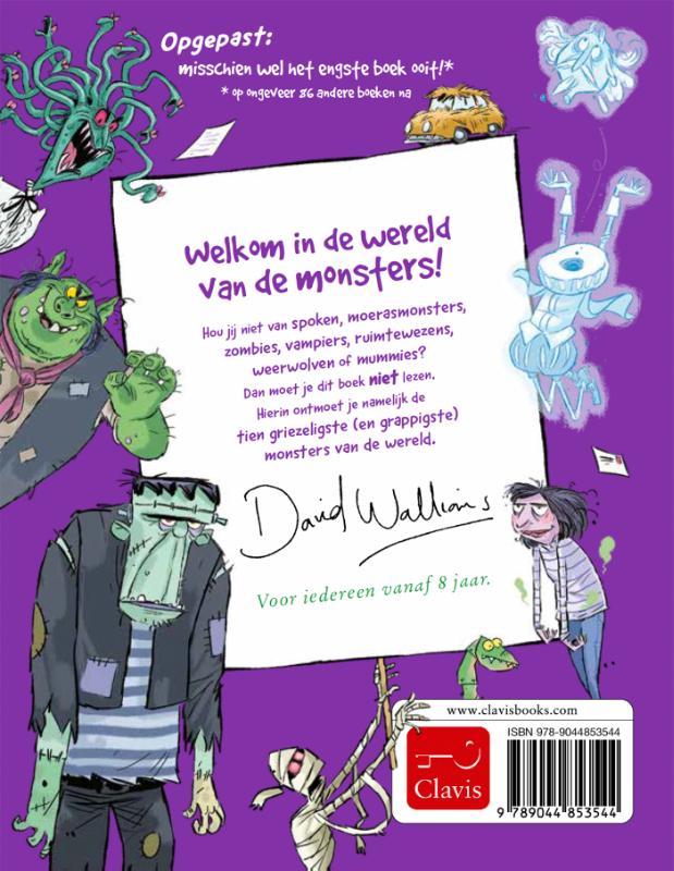 Achterkant van De ergste monsters van de wereld