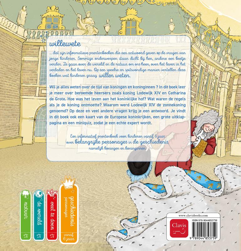 Achterkant van Koningen en Koninginnen
