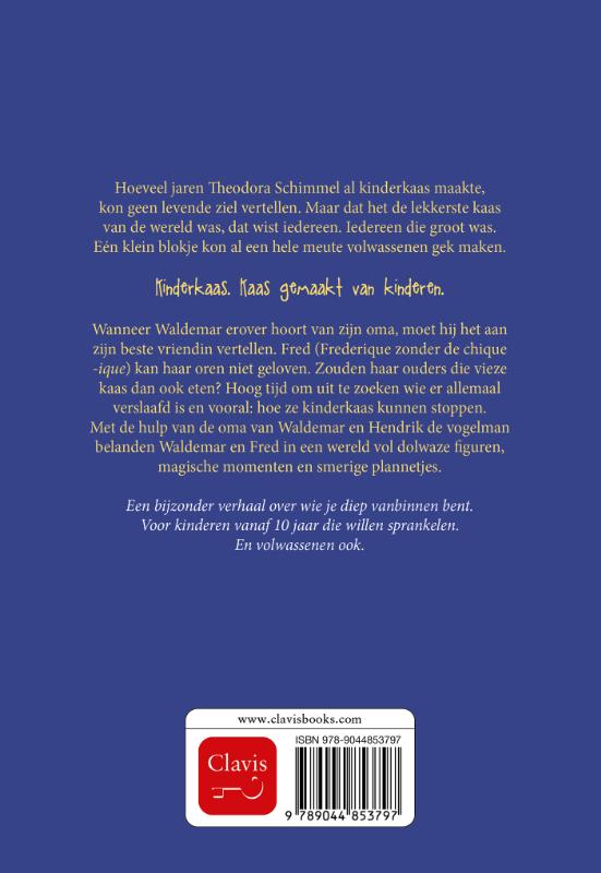 Achterkant van Kinderkaas
