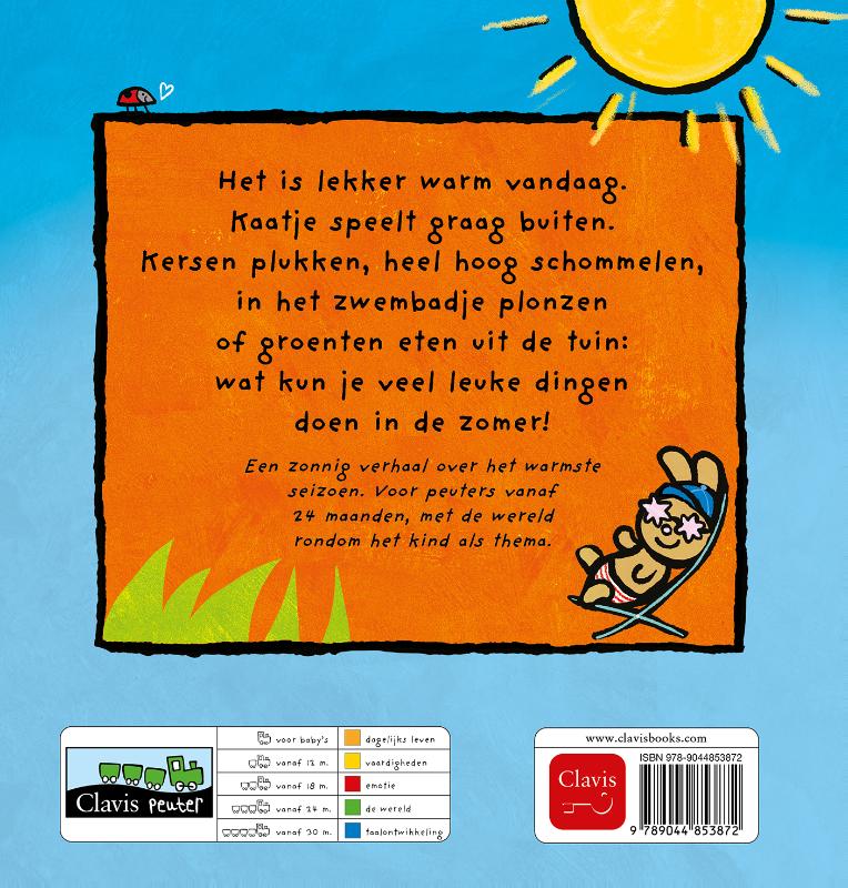 Achterkant van Kaatje in de zomer