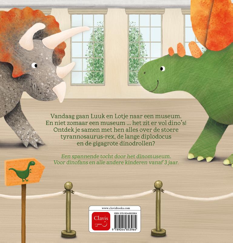 Achterkant van Het dinomuseum!