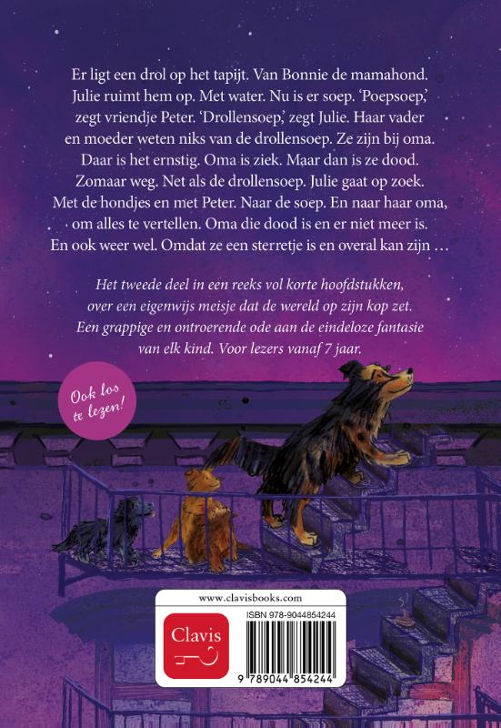 Achterkant van Drollensoep