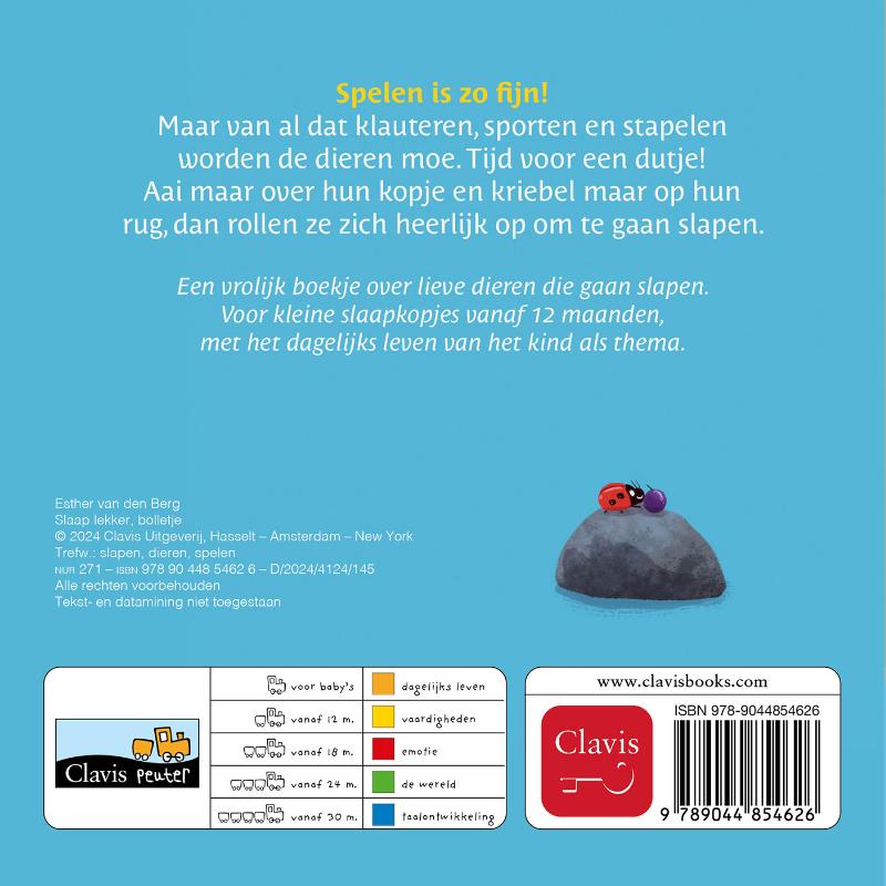 Achterkant van Slaap lekker, bolletje