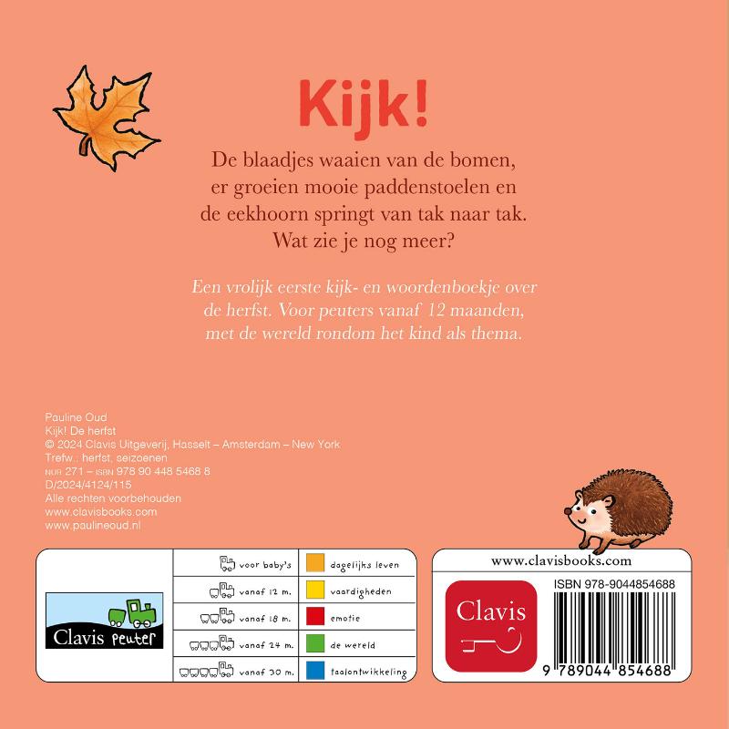 Achterkant van De herfst