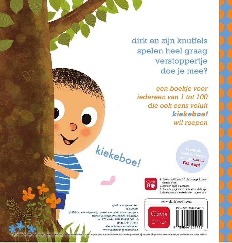 Achterkant van kiekeboe!